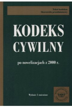 Kodeks Cywilny po nowelizacjach z 2000