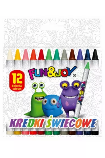 Titanum Kredki woskowe 12 szt.