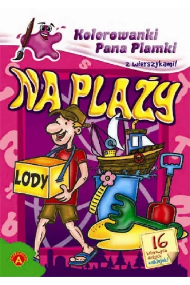 Kolorowanki Pana Plamki. Na pla�y