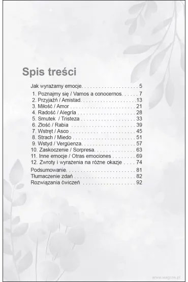 Hiszpa�ski Jak rozmawia� o emocjach poziom A2-B1 - Anna Wawrykowicz