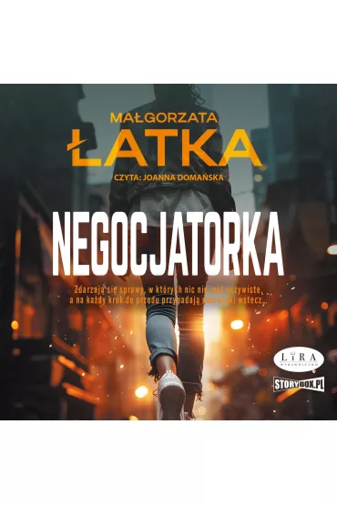 Audiobook CD mp3 negocjatorka - Ma�gorzata �atka