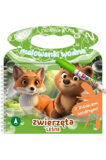 Zadanka & malowanki wodne. Zwierz�ta le�ne - Wioleta �y�owska