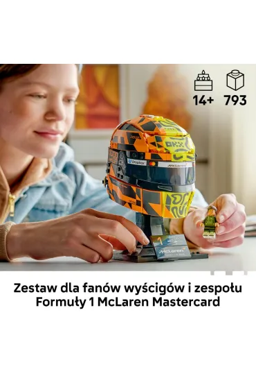 LEGO Editions Formula 1 Kask Lando Norris McLaren Mastercard F1® Team 43023