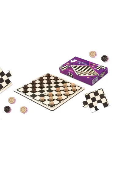 Gra Warcaby puzzle Rafa� Magiera