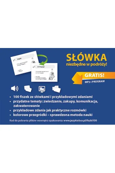 EDGARD. Francuski. 100 fiszek. W podr�y