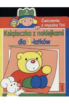 Ksi��eczka z naklejkami dla 3-latk�w