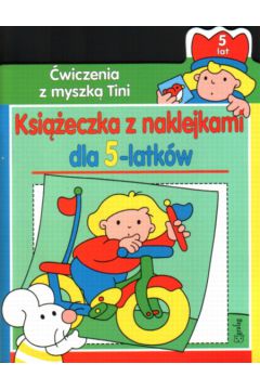 Ksi��eczka z naklejkami dla pi�ciolatk�w