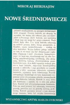 Nowe �redniowiecze - Bierdiajew Miko�aj - Miko�aj Bierdiajew