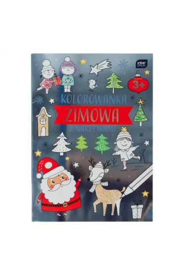 Kolorowanka A4 z nakl. Fajne Zadania MIX