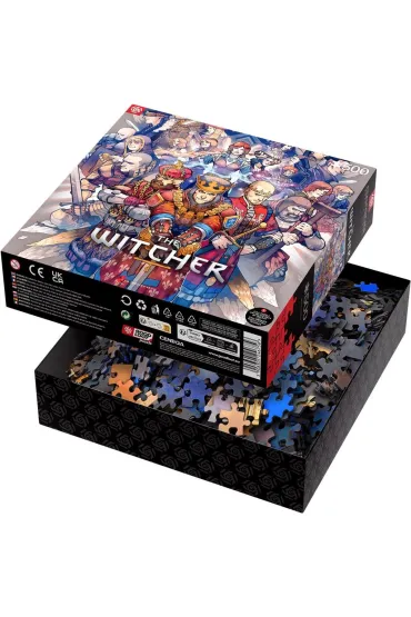 Puzzle 500 el. The Witcher Northern Realms Good Loot