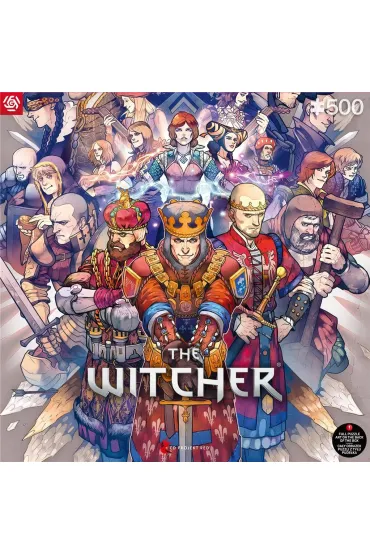 Puzzle 500 el. The Witcher Northern Realms Good Loot
