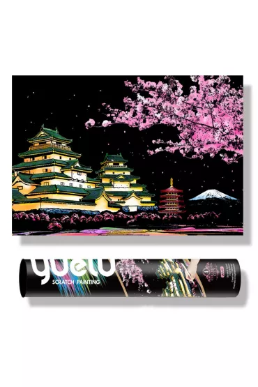 Twoje Hobby Mount Fuji Plus. Magiczna zdrapka - wydrapywanka 75.0 x 52.0 cm