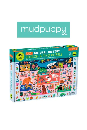Puzzle obserwacyjne Muzeum historii naturalnej 4+ Mudpuppy