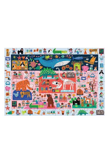 Puzzle obserwacyjne Muzeum historii naturalnej 4+ Mudpuppy