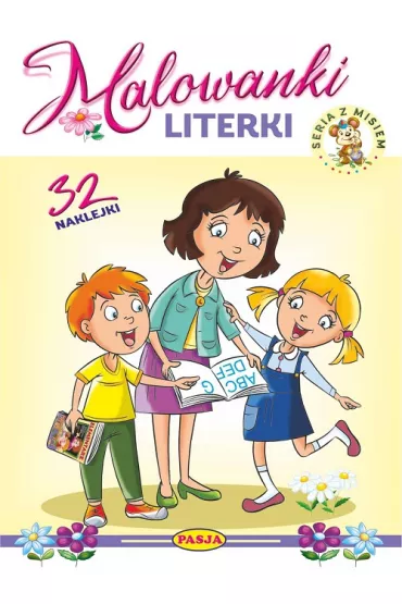 Literki. Malowanki. Seria z misiem - Ernest B��dowski, W�odzimierz Kruszewski