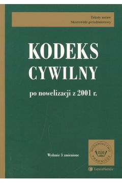 Kodeks Cywilny po nowelizacji z 2001roku