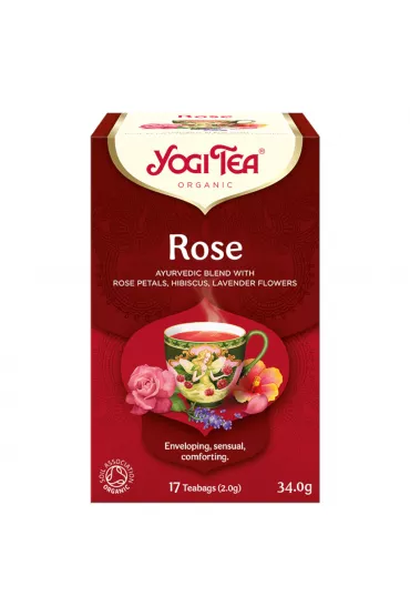 Yogi Tea Herbatka rose 17 x 2 g Bio