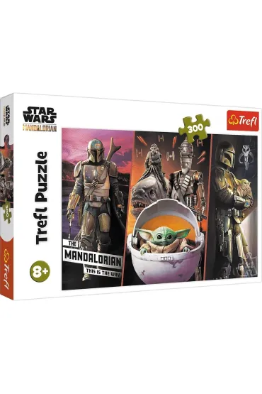 Puzzle 300 el. Tajemniczy Baby Yoda Trefl