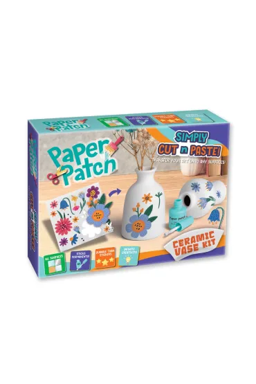 Zestaw decoupage Paper Patch - Ceramiczny wazon Strigo