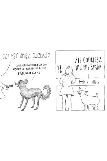 Psie sucharki. Wszystko, co powiedzia�by tw�j pies, gdyby umia� m�wi� - Maria Apoleika