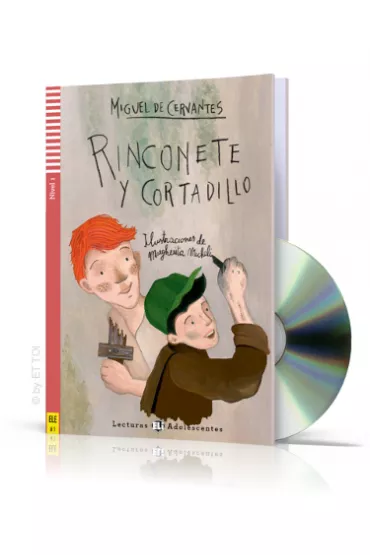 LH Rinconete y Cortadillo ksi��ka + audio online A1 - Miguel de Cervantes