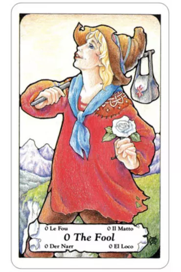 Hanson-Roberts Tarot, karty do wr�enia