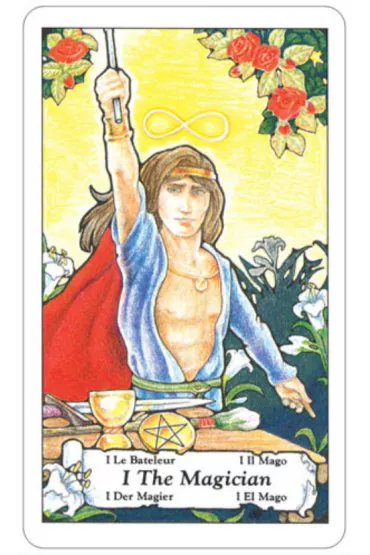Hanson-Roberts Tarot, karty do wr�enia