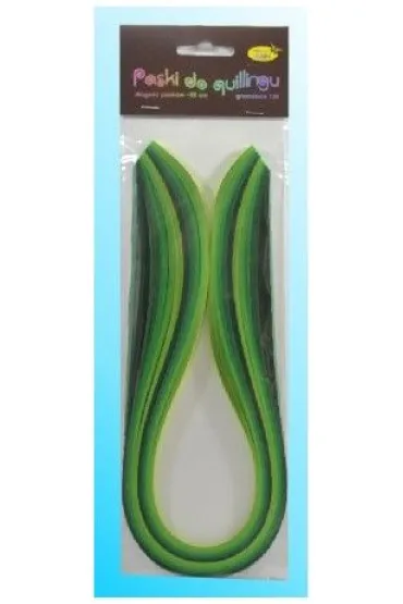 Galeria Hobby Paski do quillingu zielone 10 mmx50 cm