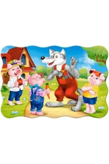 Puzzle 20 el. Trzy ma�e �winki Castorland