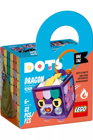 LEGO DOTS Zawieszka ze smokiem 41939