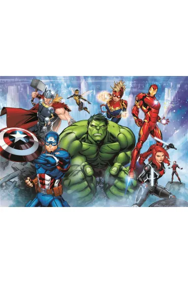 Puzzle 180 el. SuperColor. The Avengers Clementoni