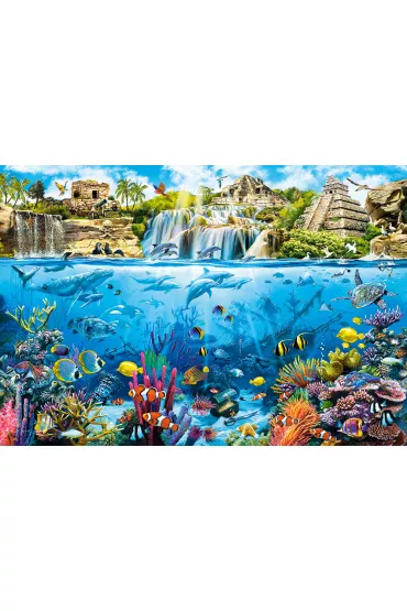 Puzzle 1500 el. Pirate Island Castorland