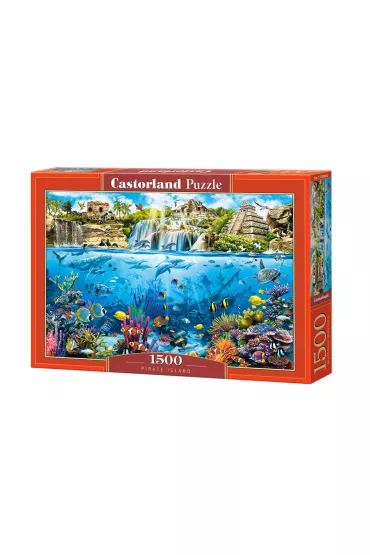 Puzzle 1500 el. Pirate Island Castorland