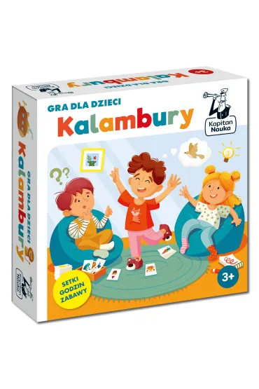 Kalambury. Gra dla dzieci. Kapitan Nauka Edgard - Anna  Kleszczewska