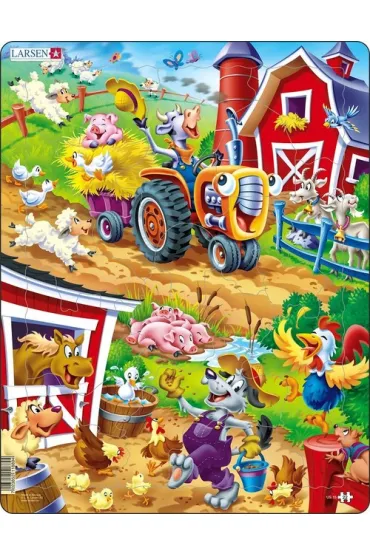 Puzzle 22 el. Podw�rko Larsen