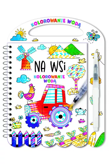 Kolorowanie wod�. Na wsi