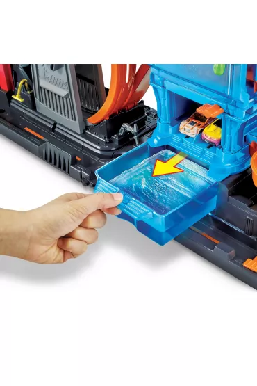 Hot Wheels City Color Reveal Megamyjnia Atak o�miornicy Zestaw HBY96 Mattel