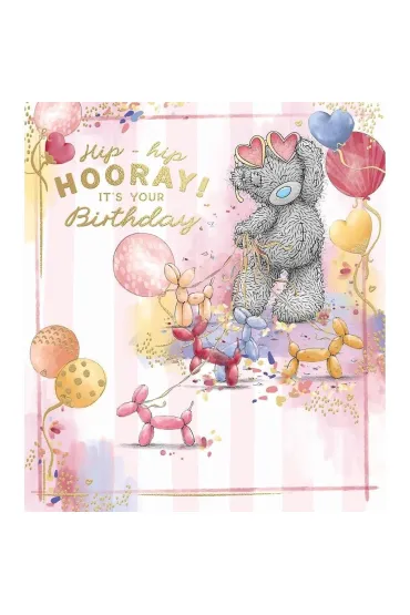 Carte Blanche Karnet Urodziny Hip-hip hooray! It's your birthday