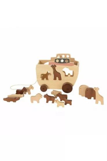 Drewniany sorter Arka Noego do ci�gni�cia Egmont Toys