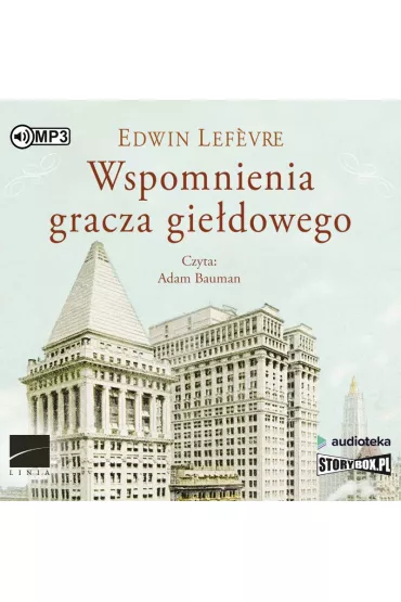 Audiobook Wspomnienia gracza gie�dowego CD - Edwin Lefevre