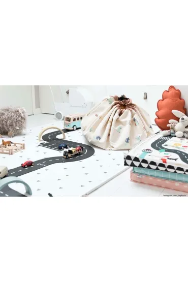 Play & Go Worek na Zabawki i Mata Big Cars