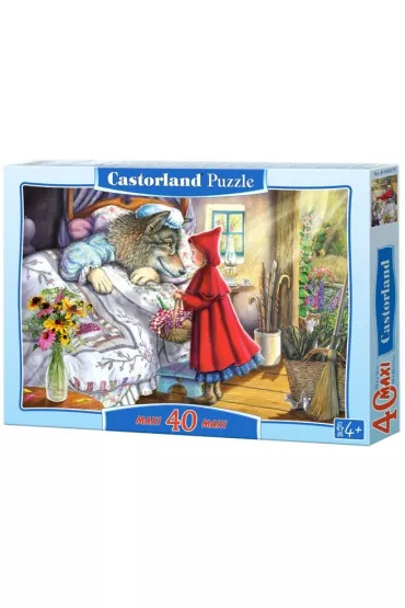 Puzzle 40 el. Red Riding Hood Castorland