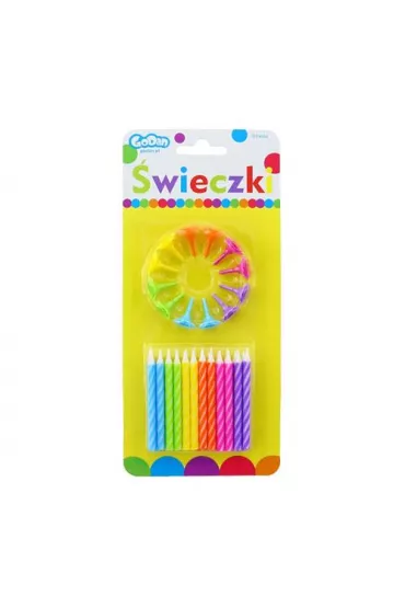 Godan �wieczki urodzinowe Spiralne PF-SUS24 24 szt.