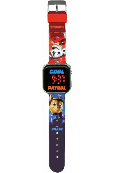 Psi Patrol Zegarek LED z kalendarzem Paw Patrol PW20003