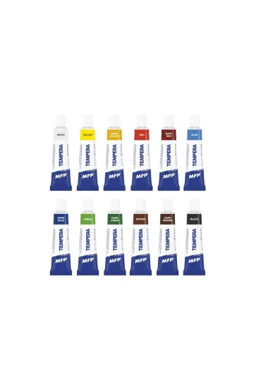 MFP Farby tempera 12 x 12 ml