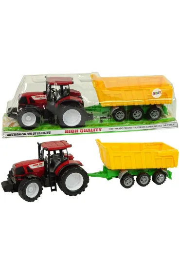 Traktor z wywrotk� 50 cm LeanToys