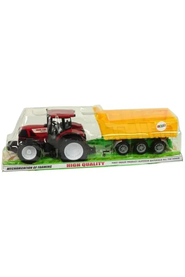 Traktor z wywrotk� 50 cm LeanToys