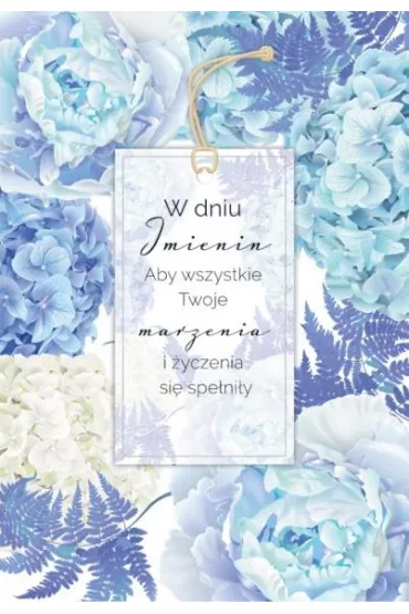 Trend Kartka okoliczno�ciowa Imieniny TG07