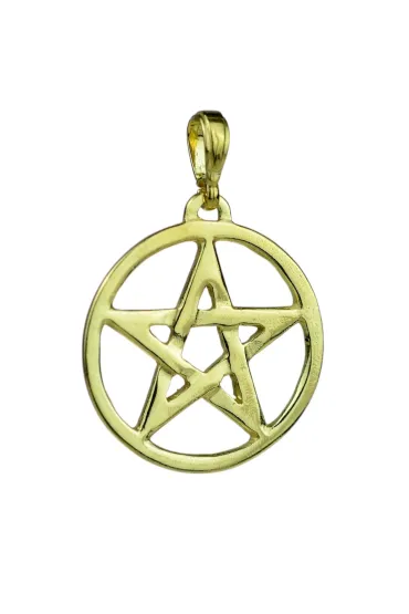 Sotis Pentagram a�urowy Ag925 + Au 24kar, 3,7g