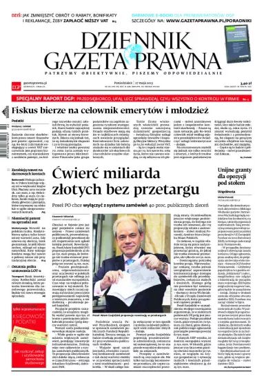 ePrasa Dziennik Gazeta Prawna 101/2013